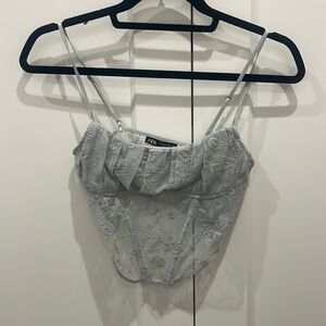 Zara corset top
